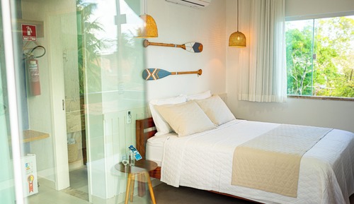 Habitación Deluxe, patio, vistas al río