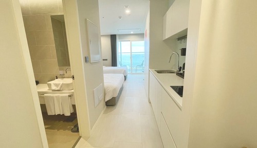 Habitación estándar con 2 camas individuales, vistas al mar