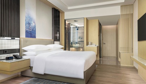 Habitación Deluxe, 1 cama de matrimonio grande, vistas a la ciudad