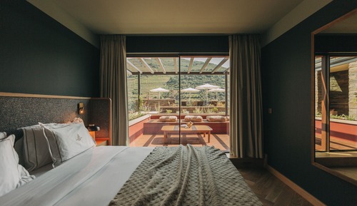 Suite Deluxe, bañera, vistas al río