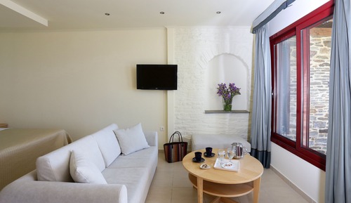 Habitación triple Deluxe, vistas al mar