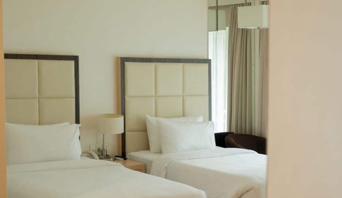 Habitación ejecutiva con 2 camas individuales