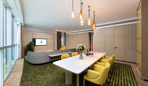 Suite, 1 cama de matrimonio grande (Dining Area)