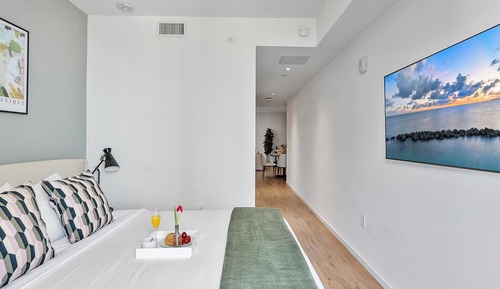 Apartamento Elite, 1 cama de matrimonio grande con sofá cama, vistas a la bahía