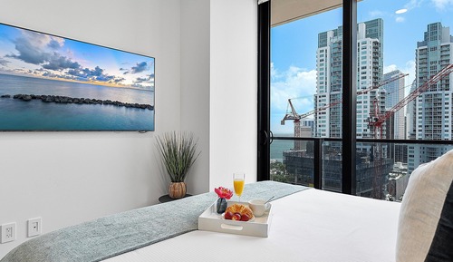 Apartamento City, 2 habitaciones, vistas a la bahía, frente al mar