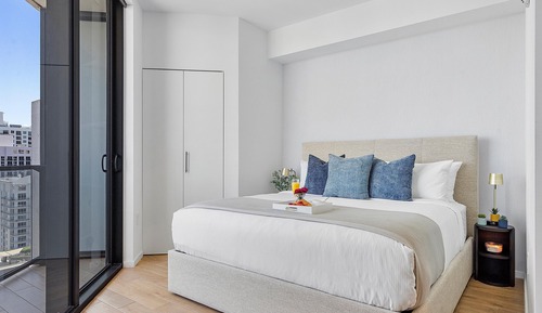 Apartamento superior, 1 cama de matrimonio grande con sofá cama, vistas a la bahía