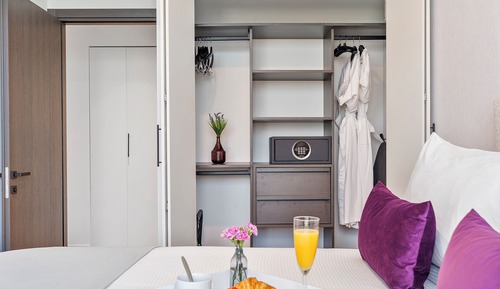Apartamento City, 2 habitaciones, vistas al mar, frente al mar