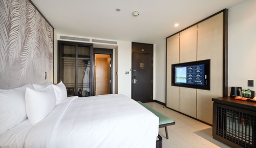 Habitación estándar, 1 cama de matrimonio grande, vistas al jardín