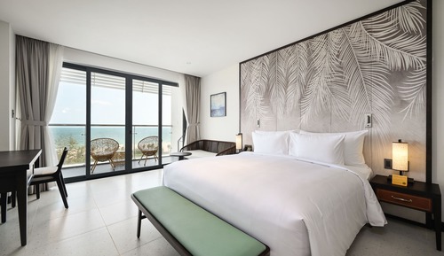 Habitación Deluxe, 1 cama de matrimonio grande, vistas al jardín