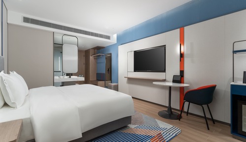 Habitación, 1 cama de matrimonio grande, accesible para personas con discapacidad
