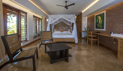Habitación ejecutiva doble, 1 cama de matrimonio grande, no fumadores, vistas al lago