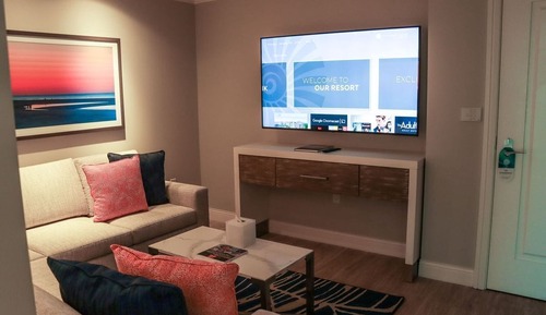 Habitación Premier, 1 cama de matrimonio grande con sofá cama