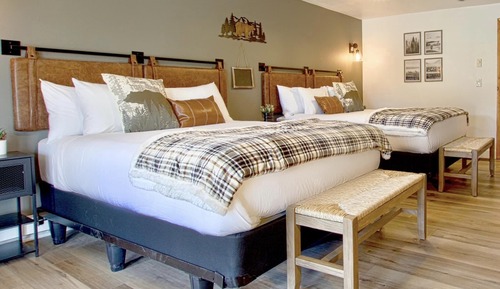 Habitación, 2 camas de matrimonio