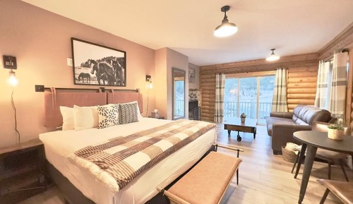 Habitación, 1 cama de matrimonio grande con sofá cama