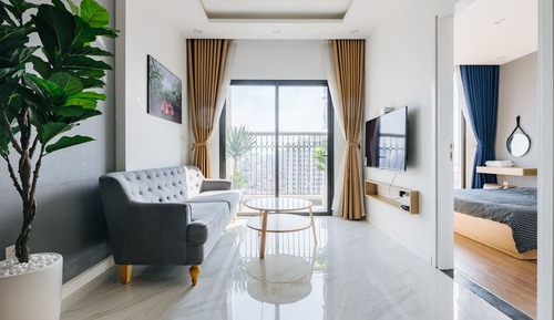 Apartamento estándar, 1 habitación, no fumadores, vistas al lago