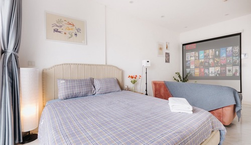 Estudio, 1 cama de matrimonio, no fumadores
