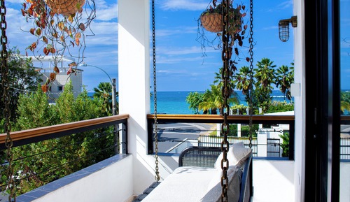 Habitación Grand, 1 cama de matrimonio grande, terraza, vistas a la playa