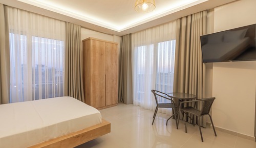 Habitación Grand doble, 1 cama de matrimonio, lanai, vistas al mar