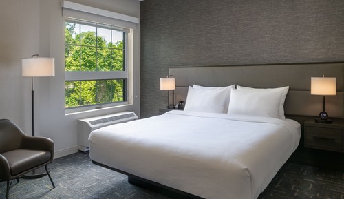 Estudio, 1 cama de matrimonio grande con sofá cama (Hearing Accessible)