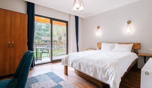 Habitación estándar doble, vistas al río