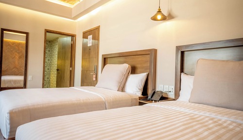 Habitación de lujo doble, 2 camas dobles