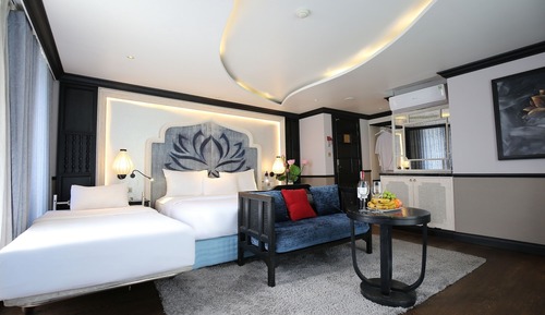 Habitación Premier con 1 cama doble o 2 individuales, terraza, vistas al mar