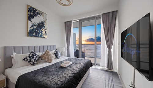 Apartamento Signature, 2 habitaciones, balcón, vistas al mar