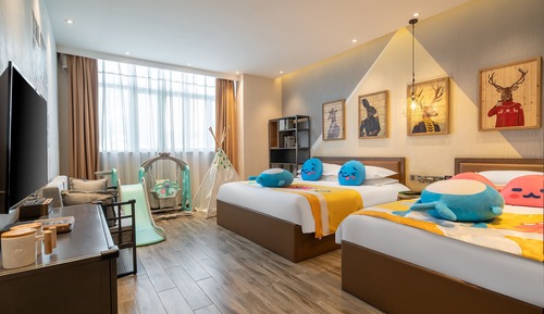 Habitación triple de lujo