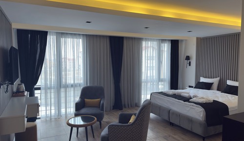 Habitación Deluxe doble, 1 cama doble, vistas a la montaña