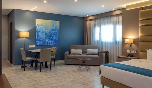 Suite, 1 cama de matrimonio grande con sofá cama, no fumadores