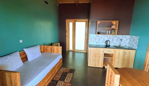 Habitación Deluxe doble, 1 cama de matrimonio grande, vistas al lago