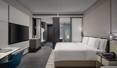 Habitación estándar, 1 cama de matrimonio grande, vistas a la montaña