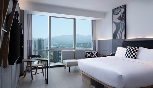 Habitación estándar, 1 cama de matrimonio grande, vistas a la montaña