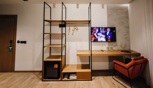 Habitación con 1 cama doble o 2 individuales