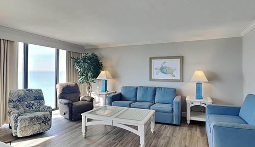 Apartamento, varias camas, balcón, vistas al mar (#1211 - No Pets Allowed)