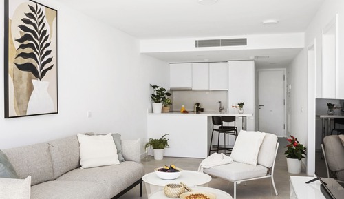 Apartamento superior, 1 habitación, patio, vistas parciales al mar
