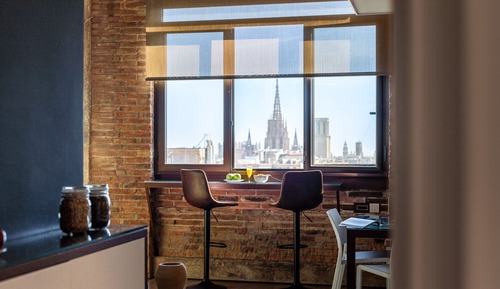 Apartamento de diseño, vistas a la ciudad