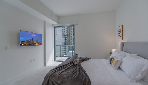 Apartamento Deluxe, 1 cama de matrimonio con sofá cama, vistas a la ciudad