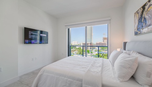 Apartamento Deluxe, 1 cama de matrimonio con sofá cama, vistas a la ciudad