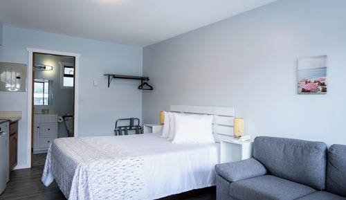 Estudio básico, 1 cama de matrimonio