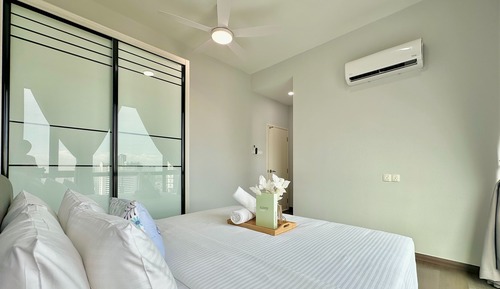 Apartamento Confort, varias camas, no fumadores, vistas a la ciudad
