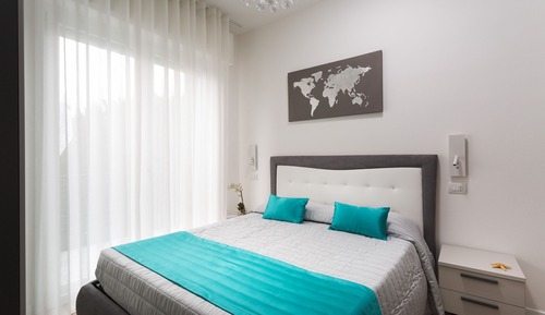 Apartamento, 1 habitación, bañera de hidromasaje, en una planta alta