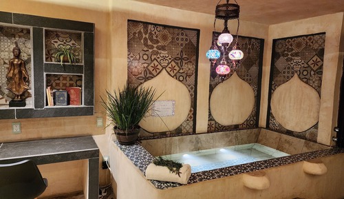 Loft de diseño, sauna, vistas a la piscina