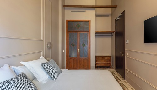 Habitación Deluxe doble, 1 cama de matrimonio grande, no fumadores, baño privado