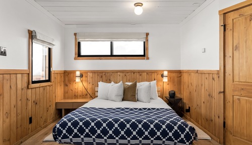 Cabaña básica, 2 habitaciones, no fumadores, bañera