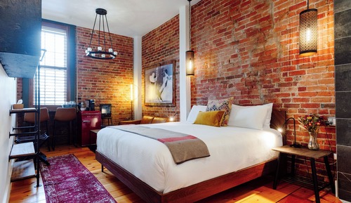 Habitación superior, vistas al río