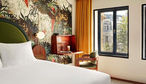 Habitación, 1 cama de matrimonio, vistas a la ciudad