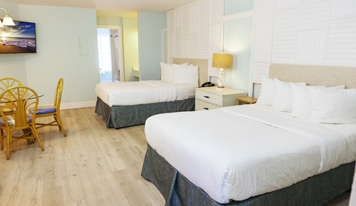 Suite estudio Deluxe, 2 camas dobles