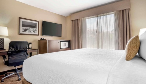 Habitación estándar, 1 cama de matrimonio grande, no fumadores, frigorífico y microondas