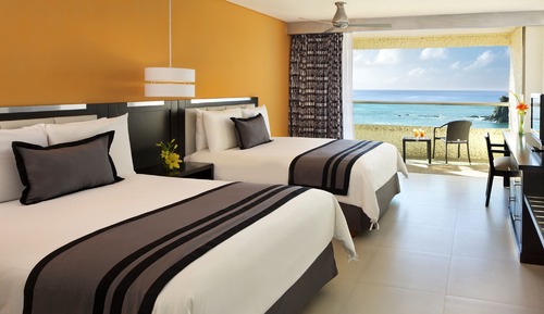 Habitación Deluxe, 2 camas dobles, frente al mar (Preferred Club)